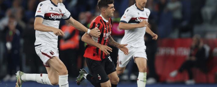 博洛尼亚1-0胜AC米兰，夺意杯冠军，赛后评分：博洛尼亚33号第一