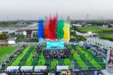 数字游民村＋“村超”十六强…漕泾“火”了！