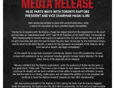 分道扬镳！多伦多猛龙总冠军功臣正式离队