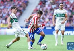 足球丨西甲：马德里竞技平埃尔切