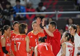 女排世锦赛｜中国女排主帅赵勇：对阵法国队立足于自身发挥