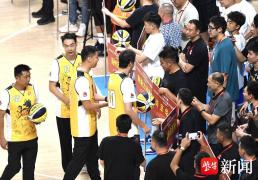 籃(lán)球“苏超”联赛開(kāi)幕，江苏籃(lán)球“黄金一代”重聚