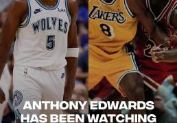 爱德华兹休赛季研究科比和乔丹比赛录像，为啥不研究库里老詹的