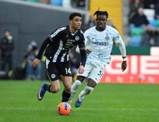 乌迪内斯0-1国际米兰,赛后评分:不是劳塔罗第1,乌迪内斯40号第1