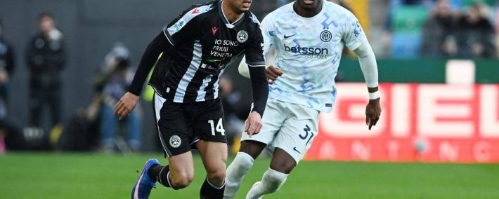 乌迪内斯0-1国际米兰,赛后评分:不是劳塔罗第1,乌迪内斯40号第1