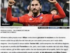 意甲媒体透露：阿德(dé)利经纪人与萨索(suǒ)洛初步(bù)接(jiē)触，萨索(suǒ)洛对阿德(dé)利十分有兴趣