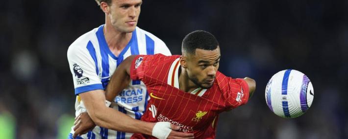 布莱顿3-2利物浦，赛后评分：不是萨拉赫第一，布莱顿8号排第一