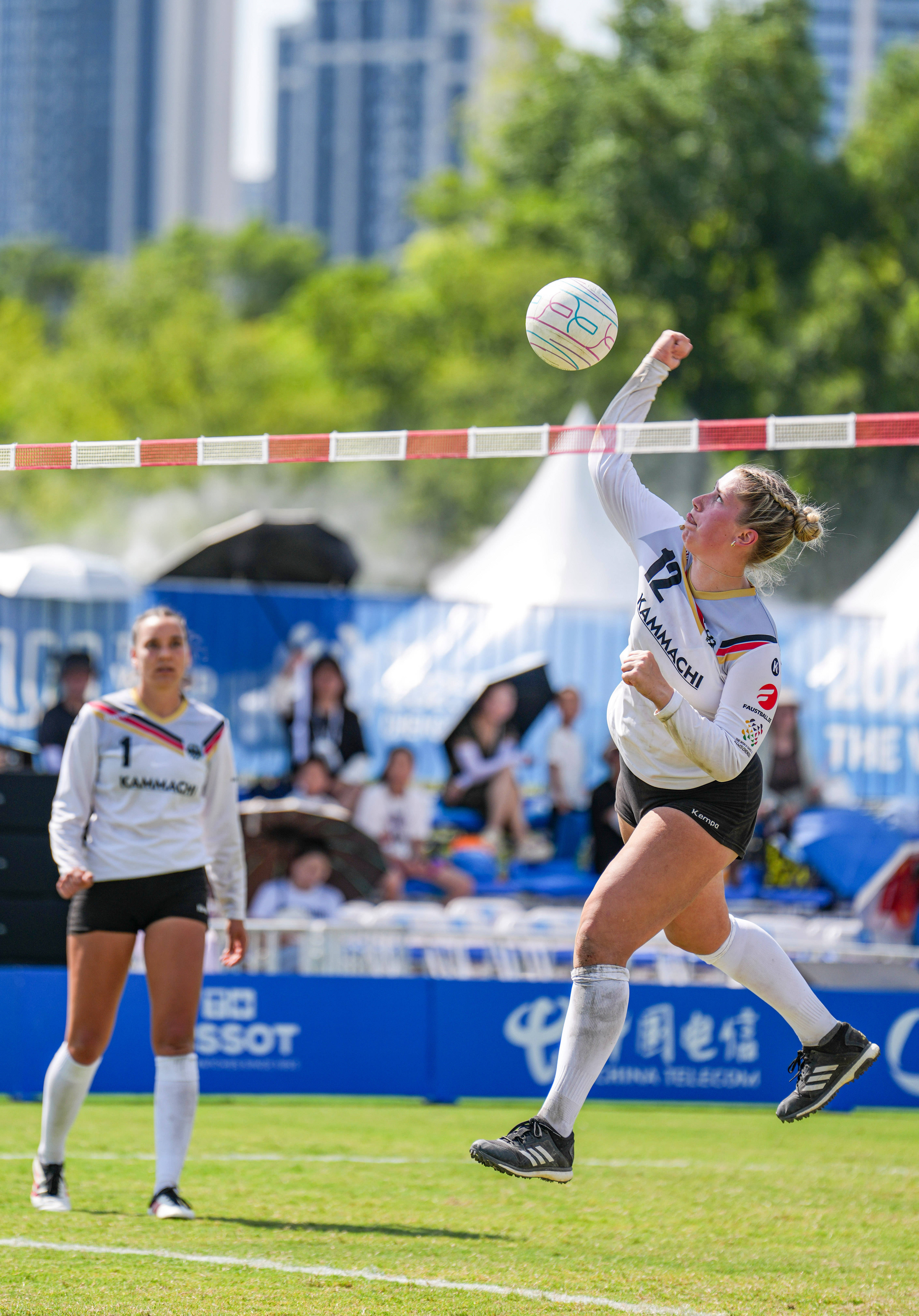 （成都世运会）浮士德球——女子半决赛：瑞士队胜德国队