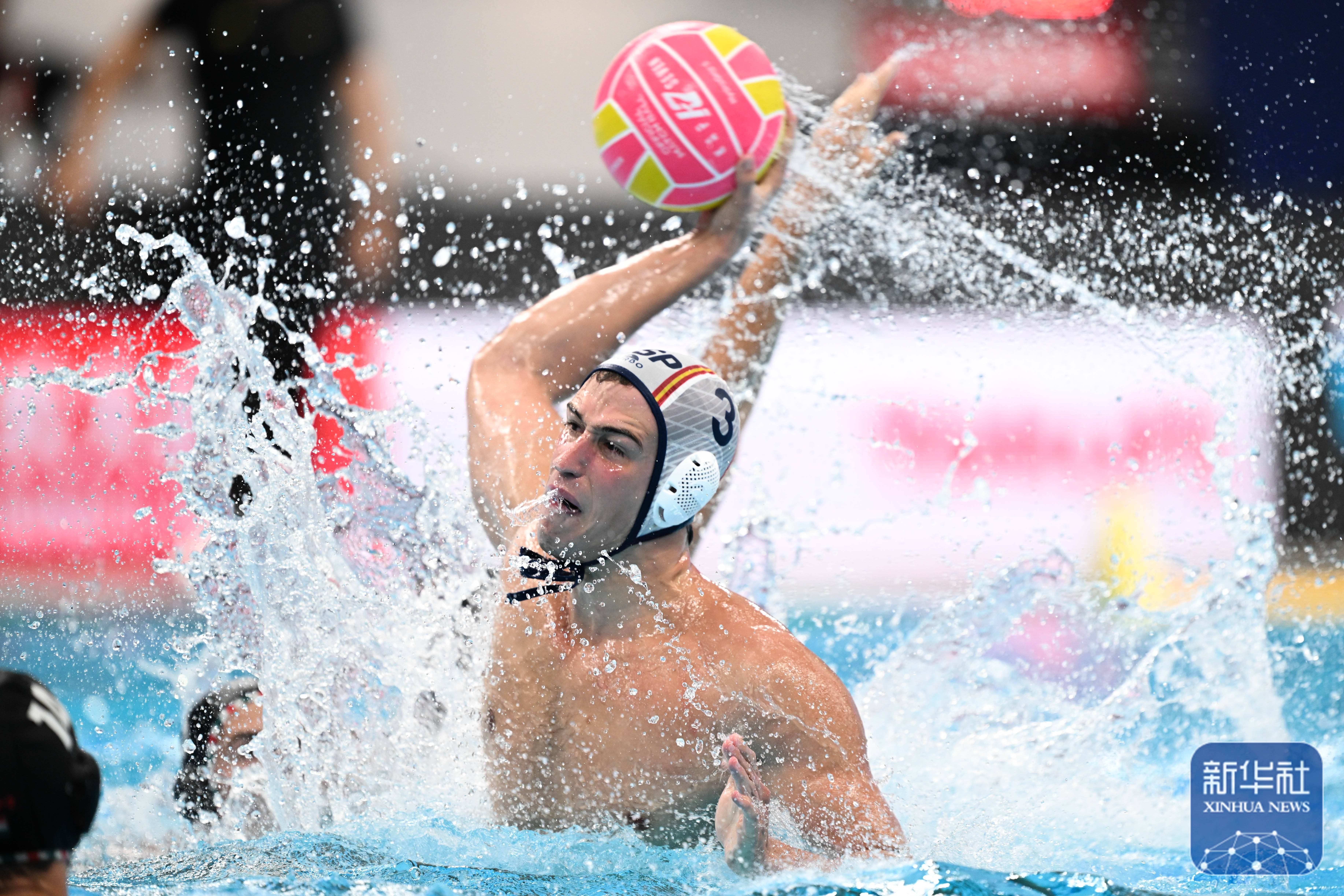 游泳世錦(jǐn)赛丨西(xī)班牙队获得男子(zi)水球冠(guān)軍(jūn)