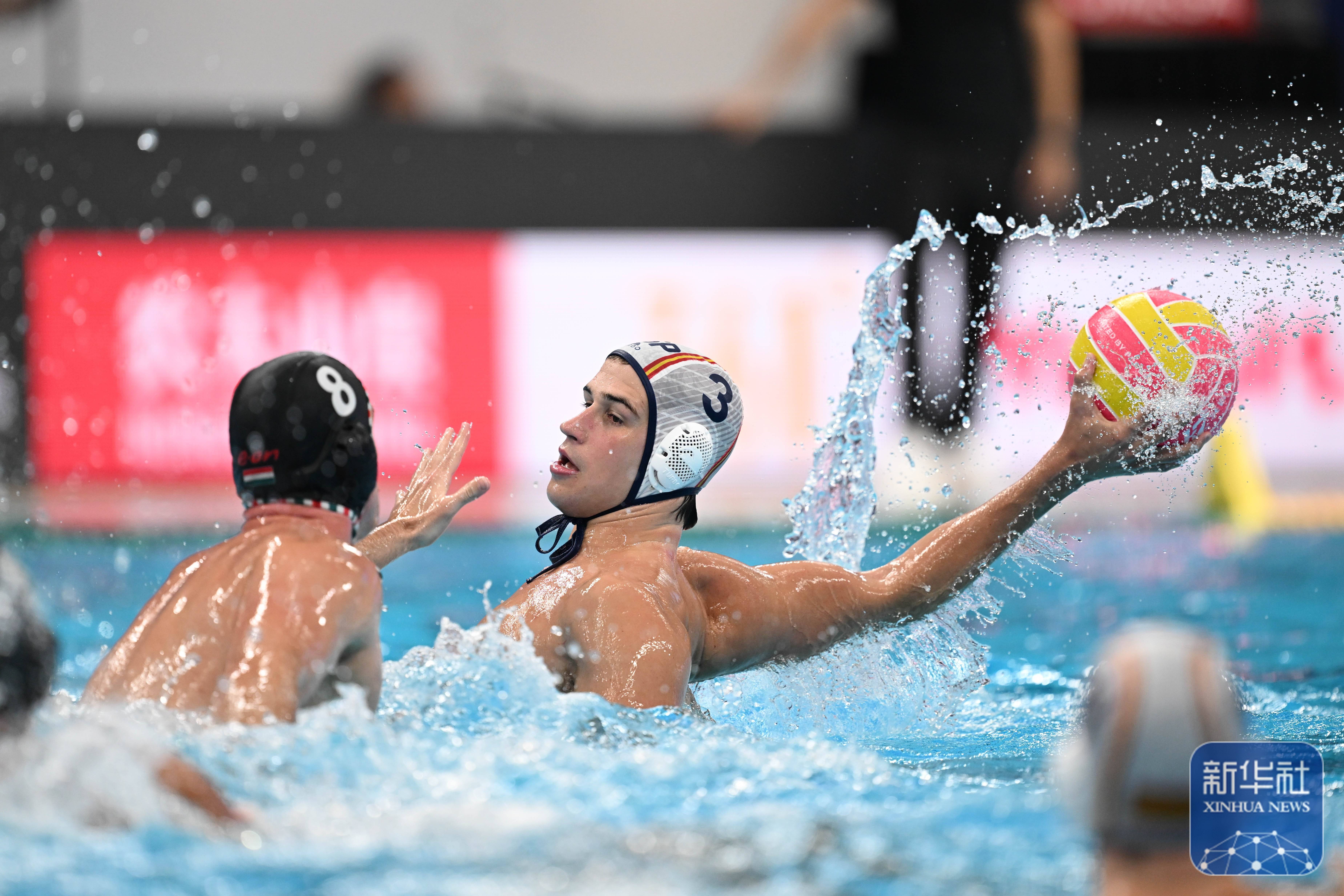 游泳世錦(jǐn)赛丨西(xī)班牙队获得男子(zi)水球冠(guān)軍(jūn)