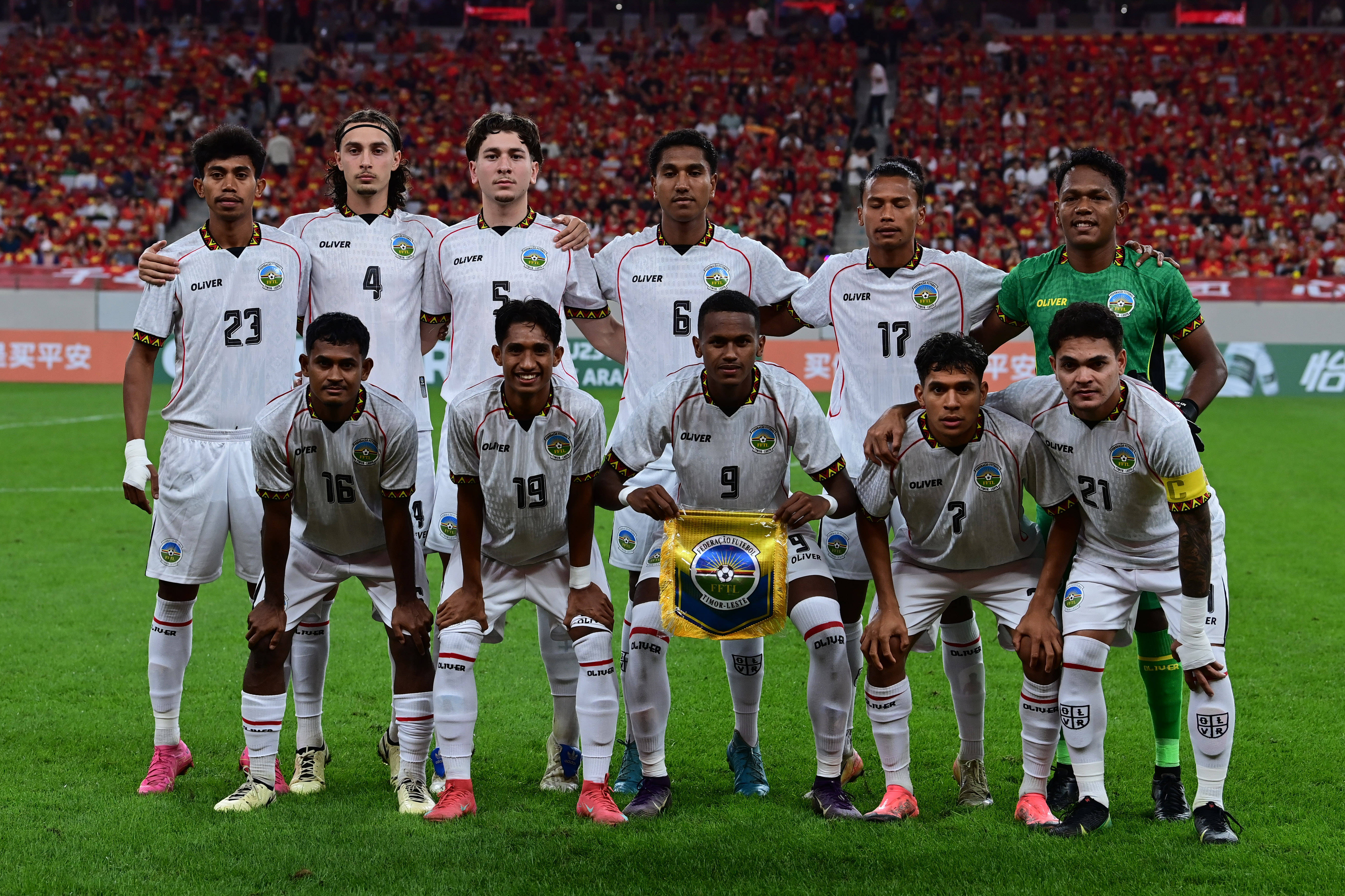 （体育）足球——U23亚洲杯预选赛：中国胜东帝汶