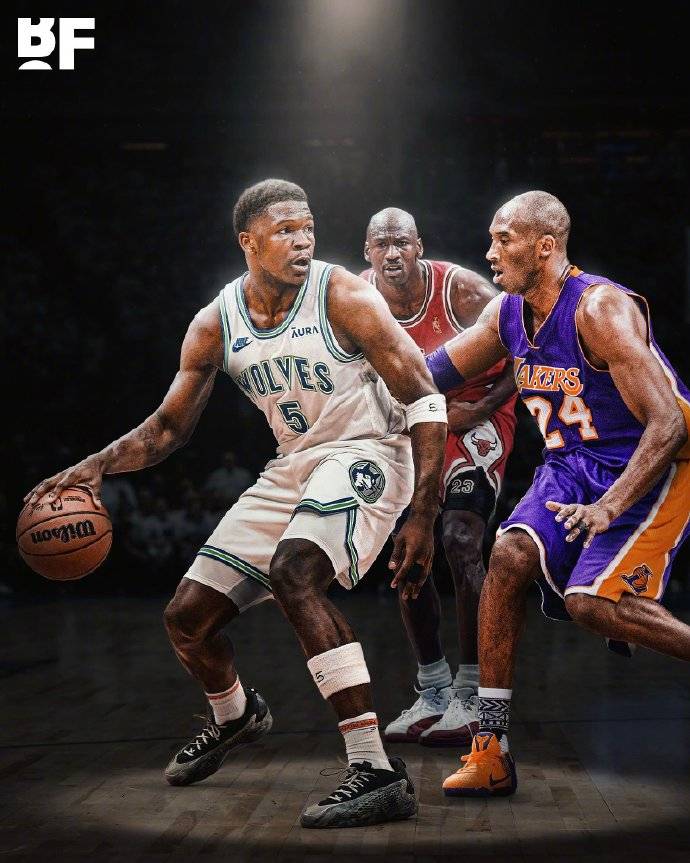 爱德(dé)华兹今夏看(kàn)了大量科比喬(qiáo)丹錄(lù)像(xiàng) 学习背身后仰