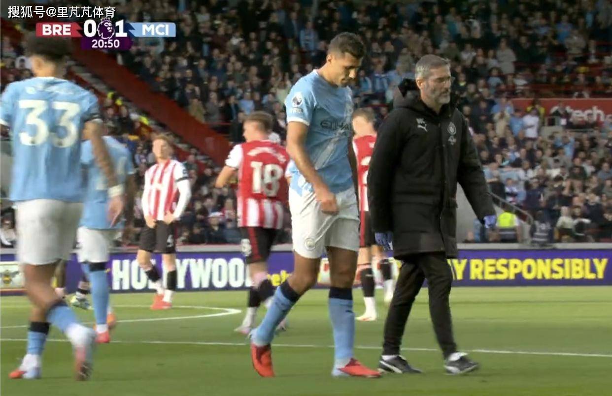 罗德里伤退哈兰德破门：曼城1-0小胜小蜜蜂，瓜迪奥拉难言满意