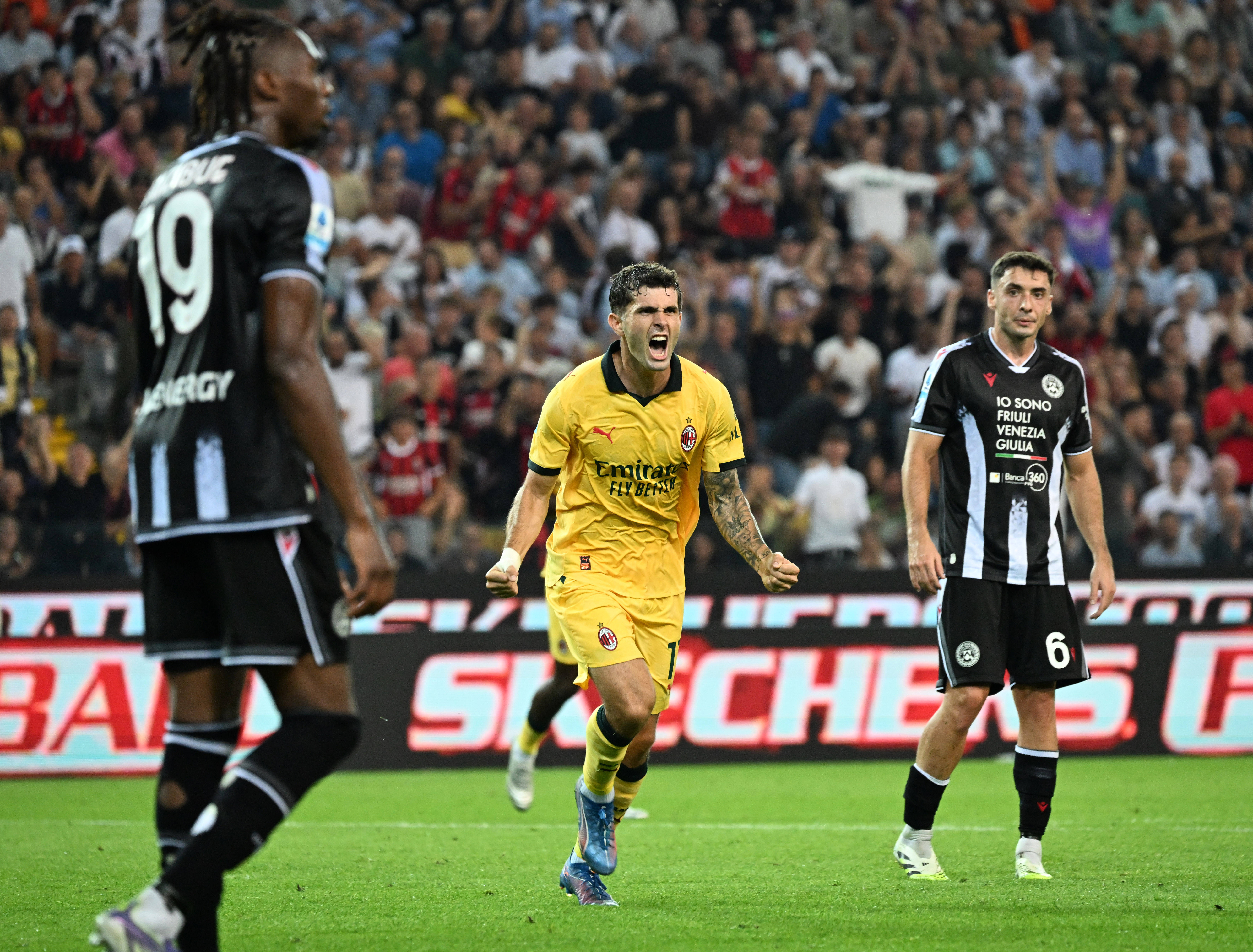 （躰(tǐ)育(yù)）足球——意甲：AC米蘭(lán)胜乌迪(dí)内斯(sī)