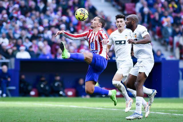 西甲(jiǎ)｜马德里竞技队勝(shèng)瓦倫(lún)西亚