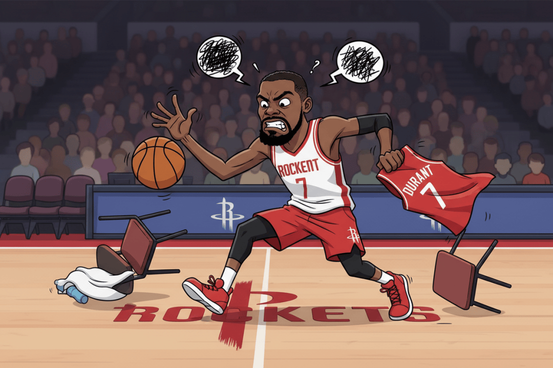 如此挣扎的休斯顿火箭，该不该心疼杜兰特？